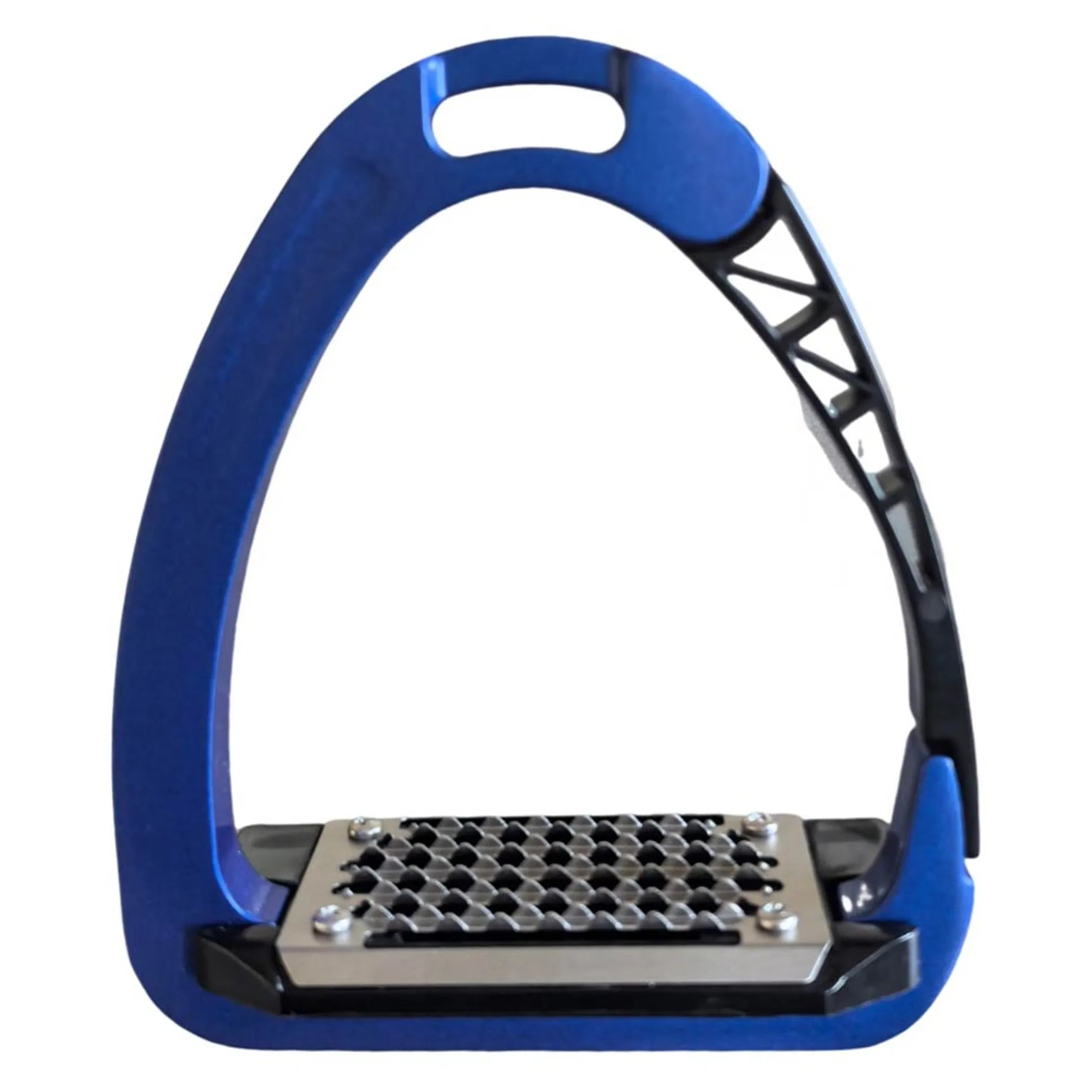 TuffRider Tech Safety Stirrups 1.8lbs- Dark Grey-4 1/2