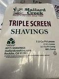 Shavings, Triple Screened